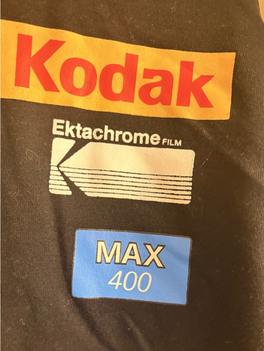 Kodak Black Cropped Crewneck with Multicolor Sleeve Stripes - Picture 4 of 7